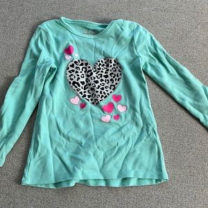 Girls 4T long sleeved shirt